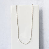 Satellite Silver Necklace